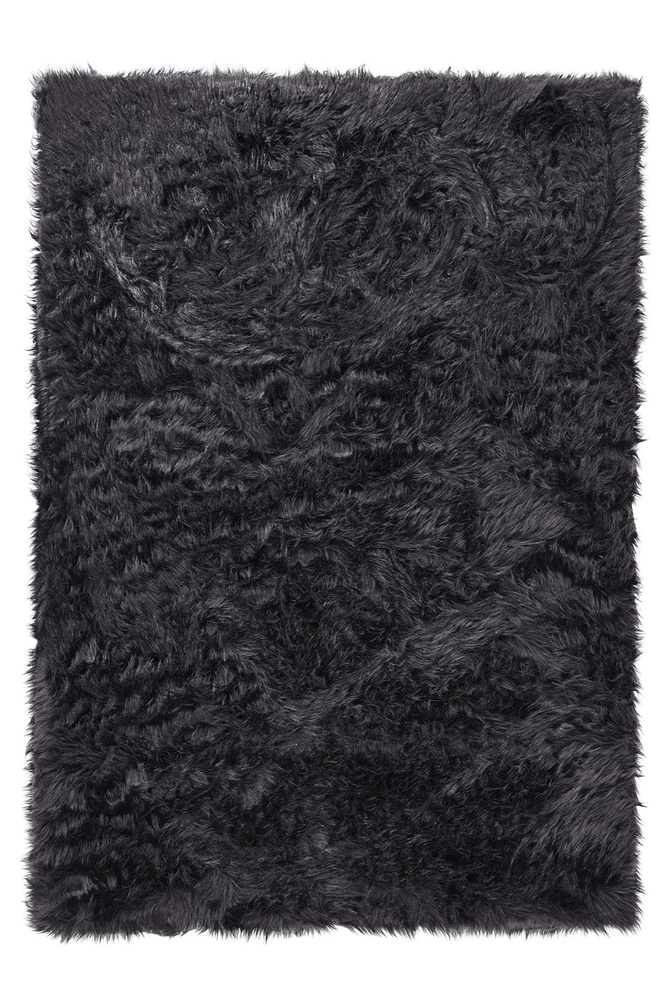 Alfombra Tipo Rya 'Sohar' - Negra