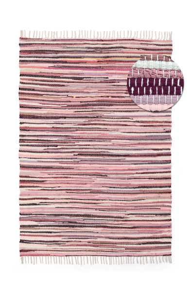 Alfombra Tipo Rya 'Fassale Handwoven Wool' - Blanca