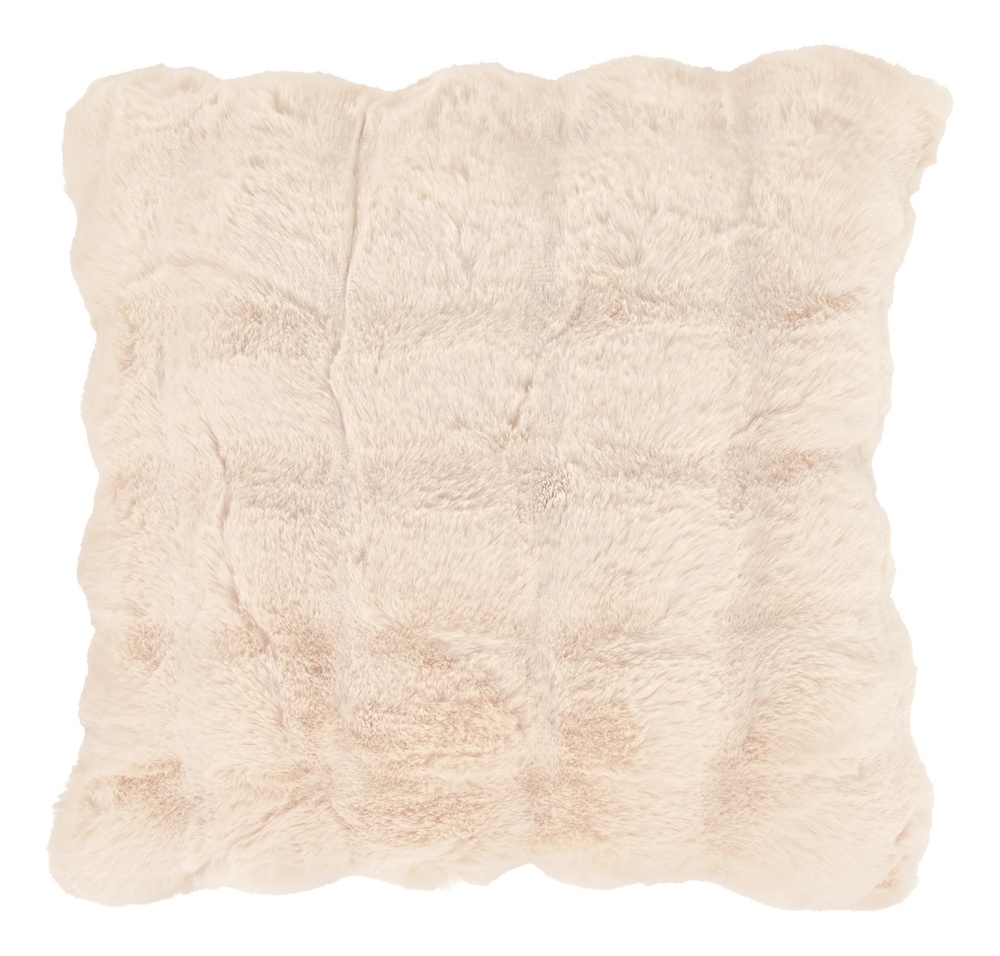 Funda de cojín 'Aranga Bubble' 45x45cm - Beige
