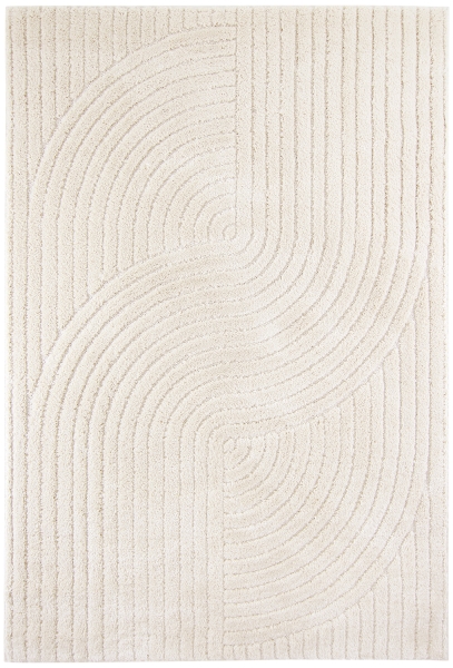 Alfombra Tipo Rya 'Wendy' - Blanca