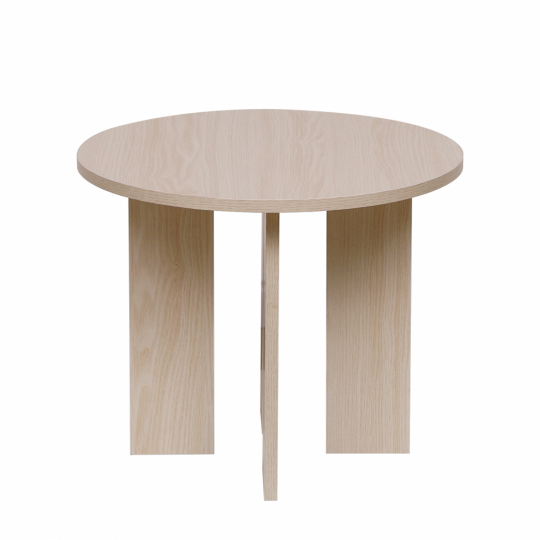Mesa de café 'Créme' Redonda 55 cm - Natural