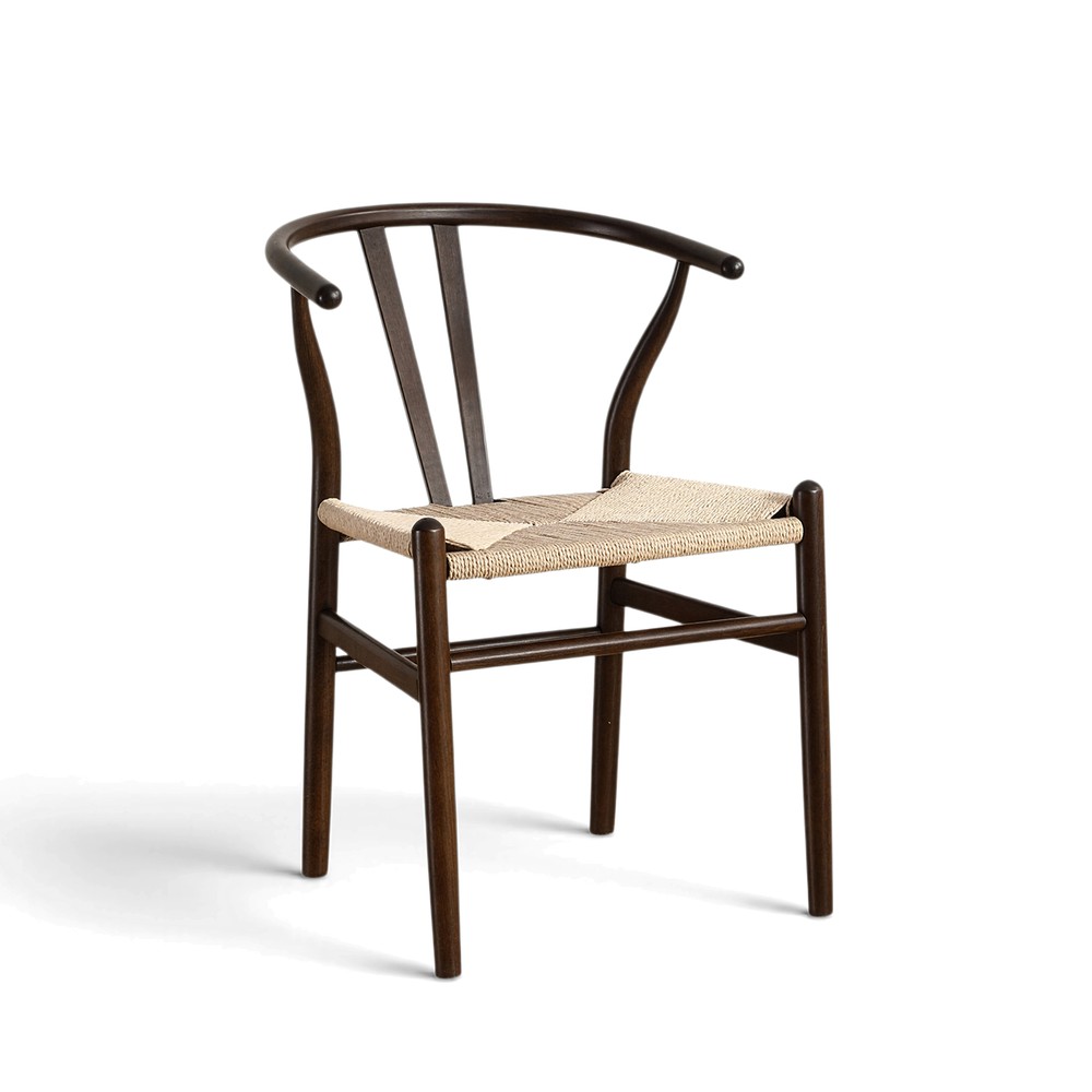 Silla 'Alta' - Nogal/Beige