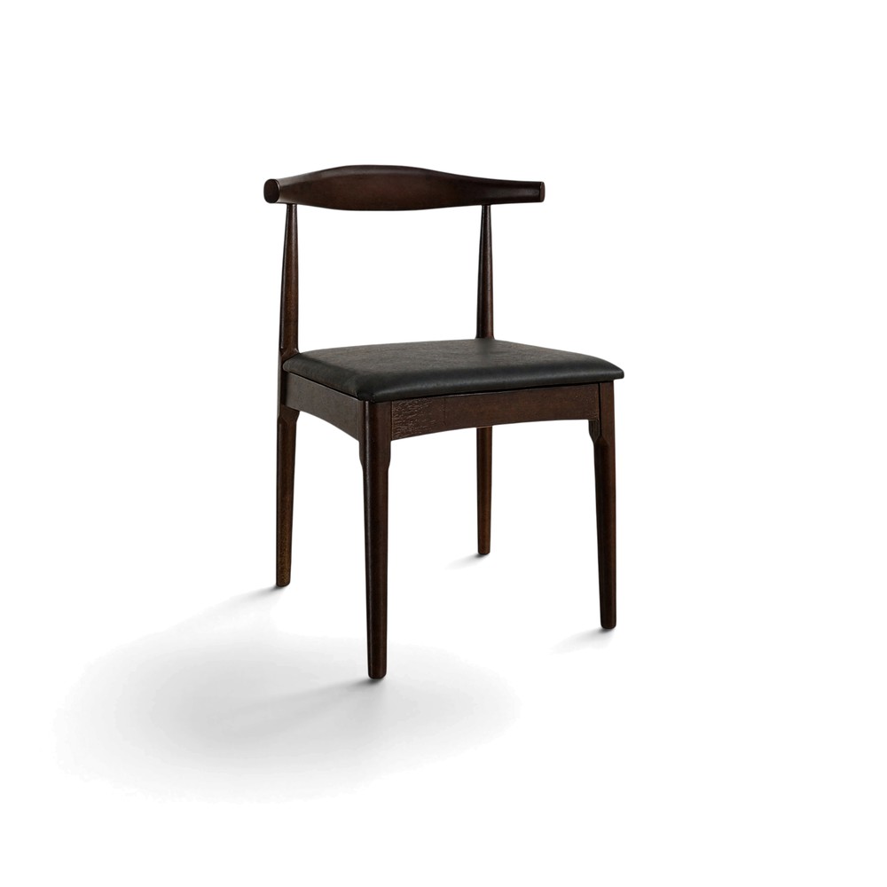 Silla 'Fager' - Nogal/Negro