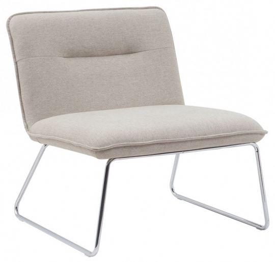 Sillón 'Chelsea' - Gris/metálico