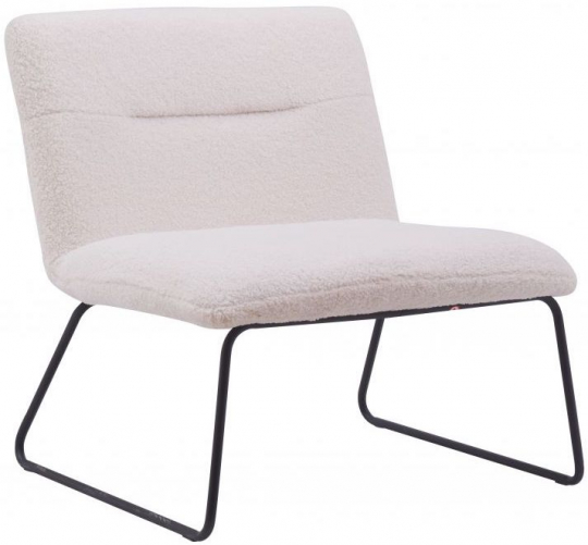 Sillón 'Chelsea' - Blanco/Teddy