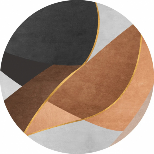 Alfombra redonda 'Hazel' 200cm - Multi