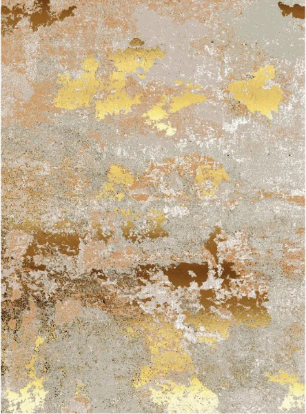 Alfombra Wilton 'Elena' 290x390cm - Beige/Oro