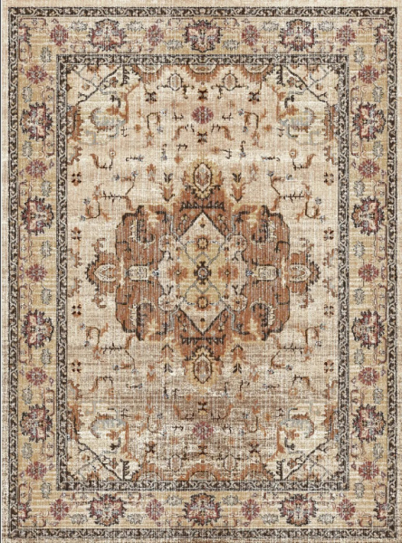 Alfombra Wilton 'Siliana' 240x340cm - Beige