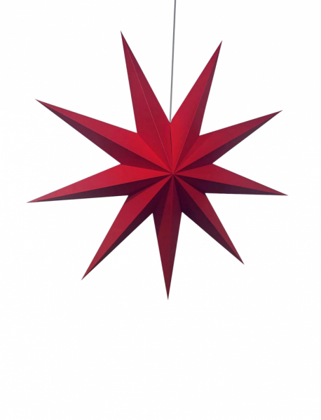 Estrella de Adviento 'Vintergatan' 118cm - Roja