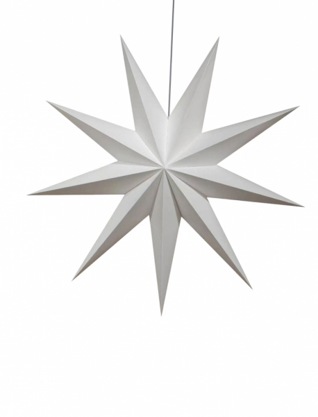 Estrella de Adviento 'Vintergatan' 118cm - Blanca