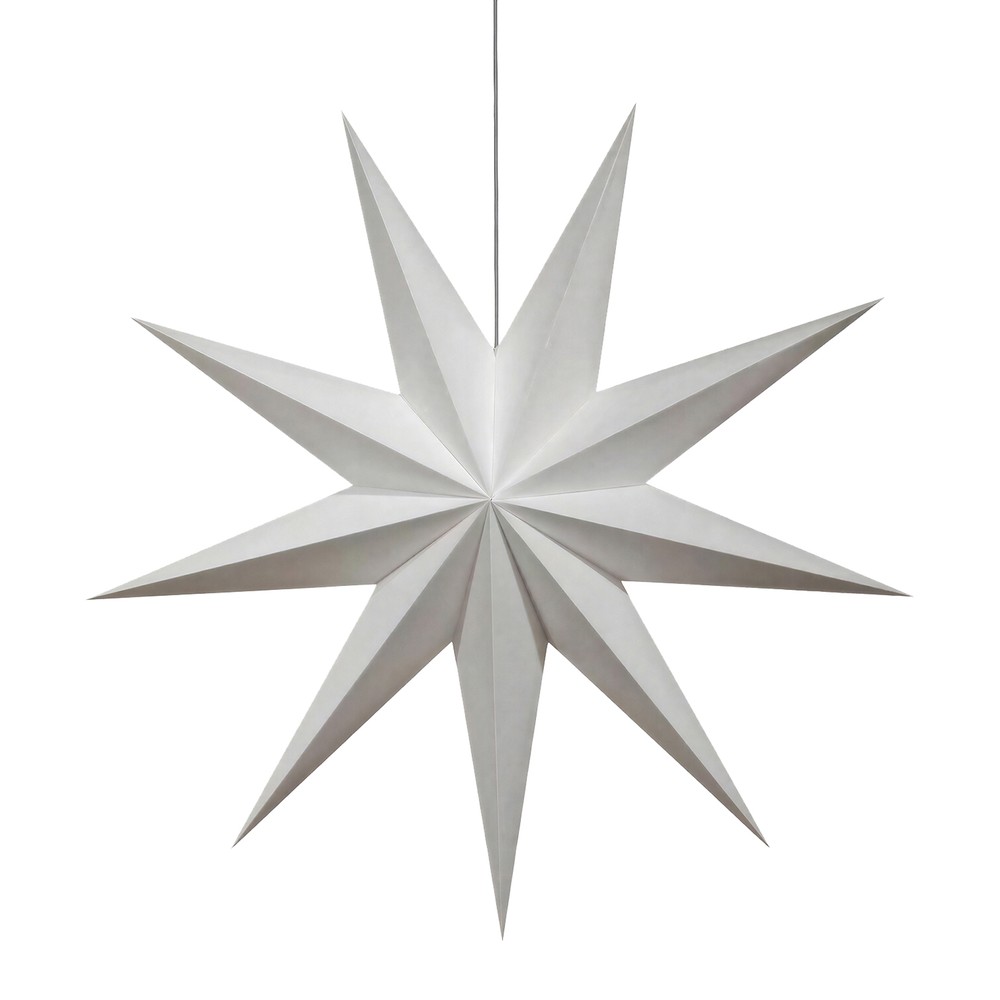 Estrella de Adviento 'Vintergatan' 118cm - Blanca