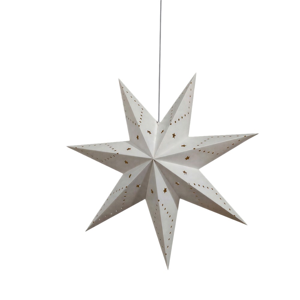 Estrella de Adviento 'Skimra' 45cm - Blanca