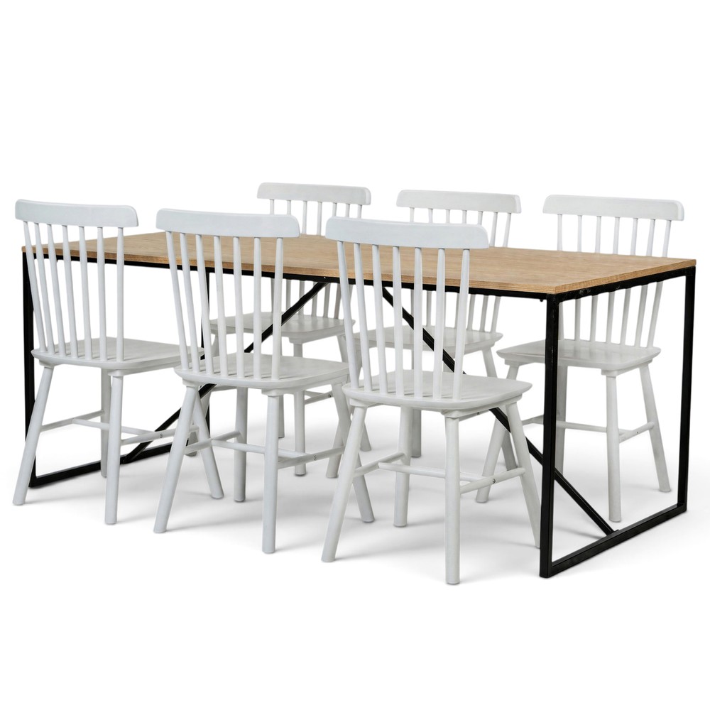 Grupo de comedor 'Vega Elsa' - 1 Mesa & 6 Sillas