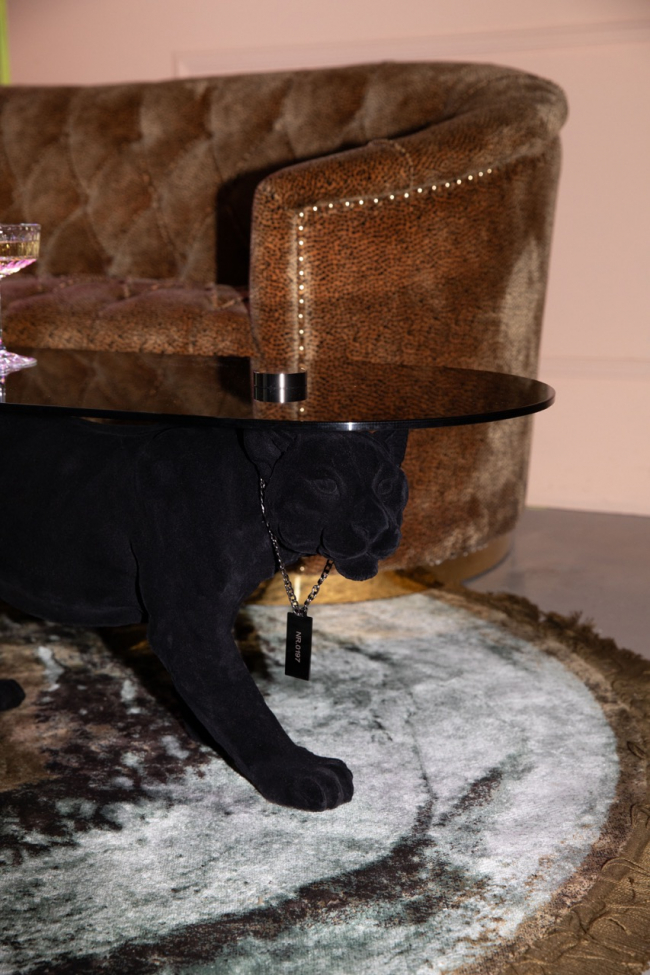 Mesa de centro 'Dope as hell' - Negro