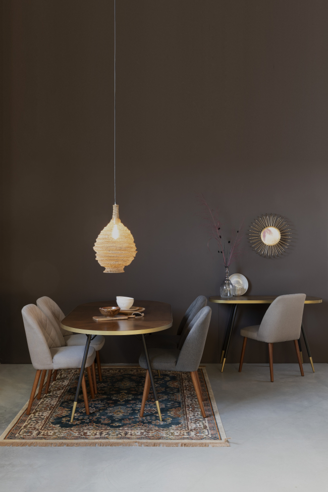 Mesa de comedor 'Denise' - Marrón