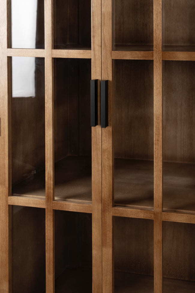 Estantería 'Yaz' - Marrón/Negro