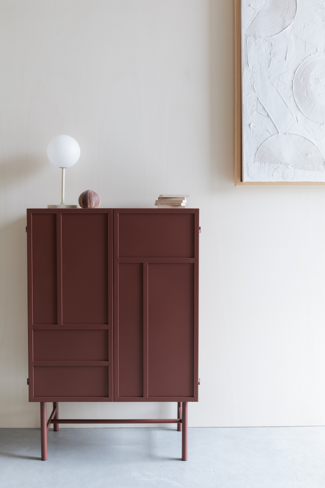 Armario 'Davis' - Rojo