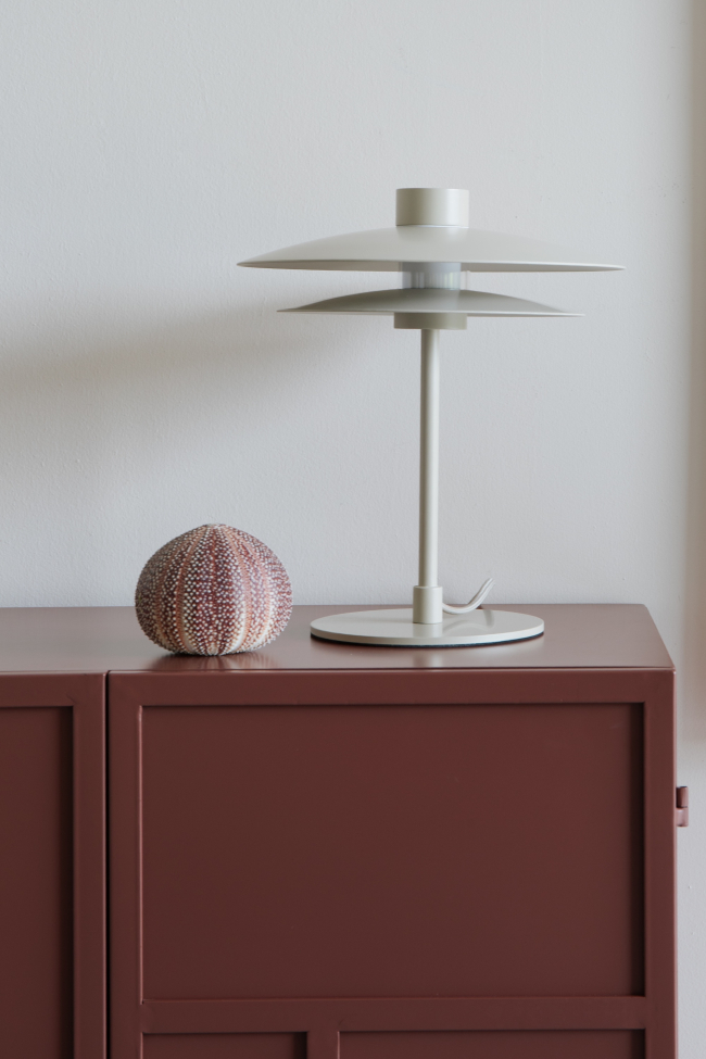 Lámpara de mesa 'Veluna' - Beige