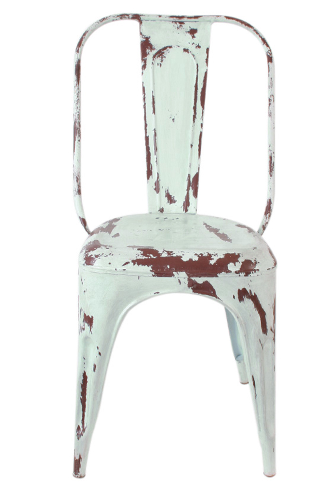 Silla 'Montmartre' - Vintage/Turquesa