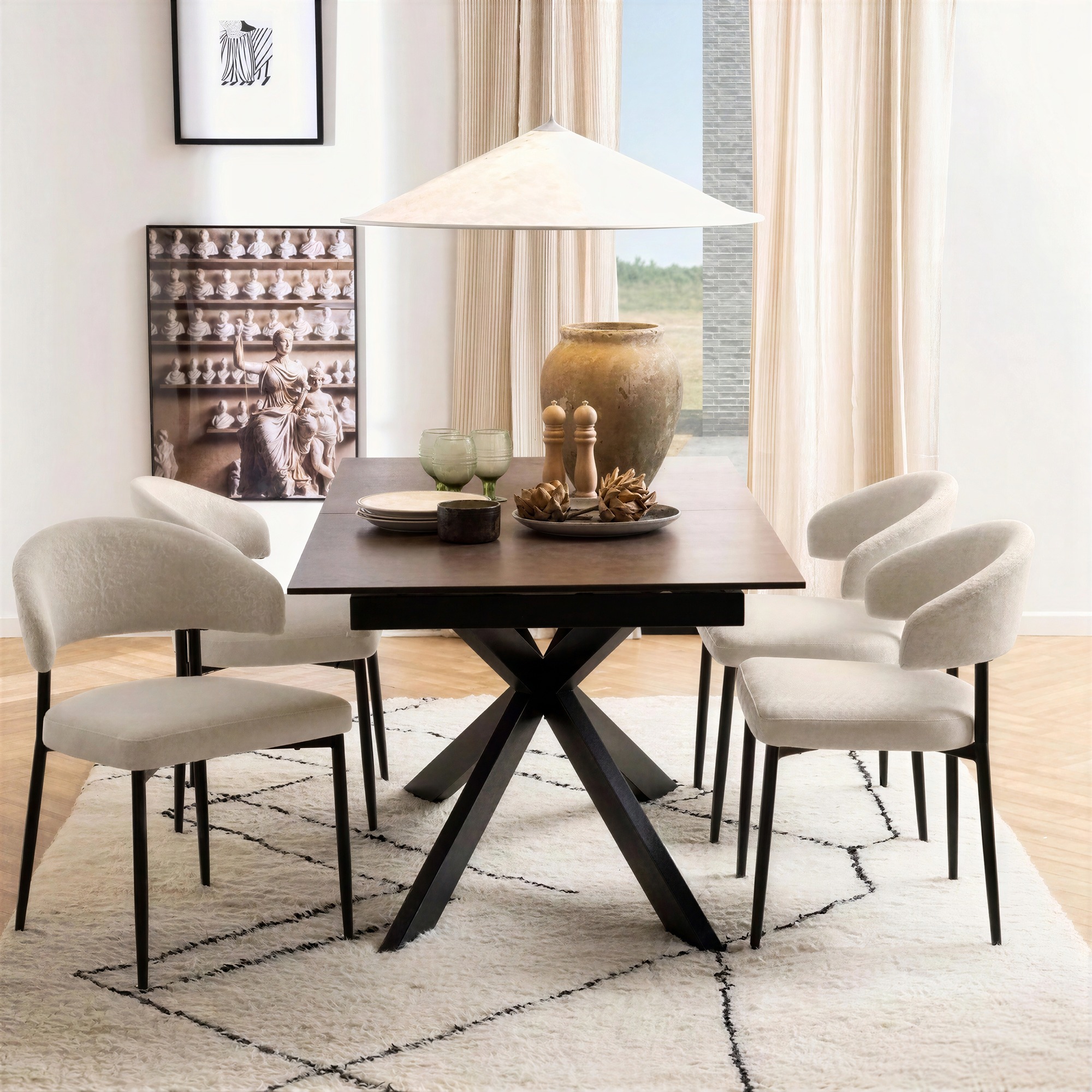 Silla 'Järbo' - Beige