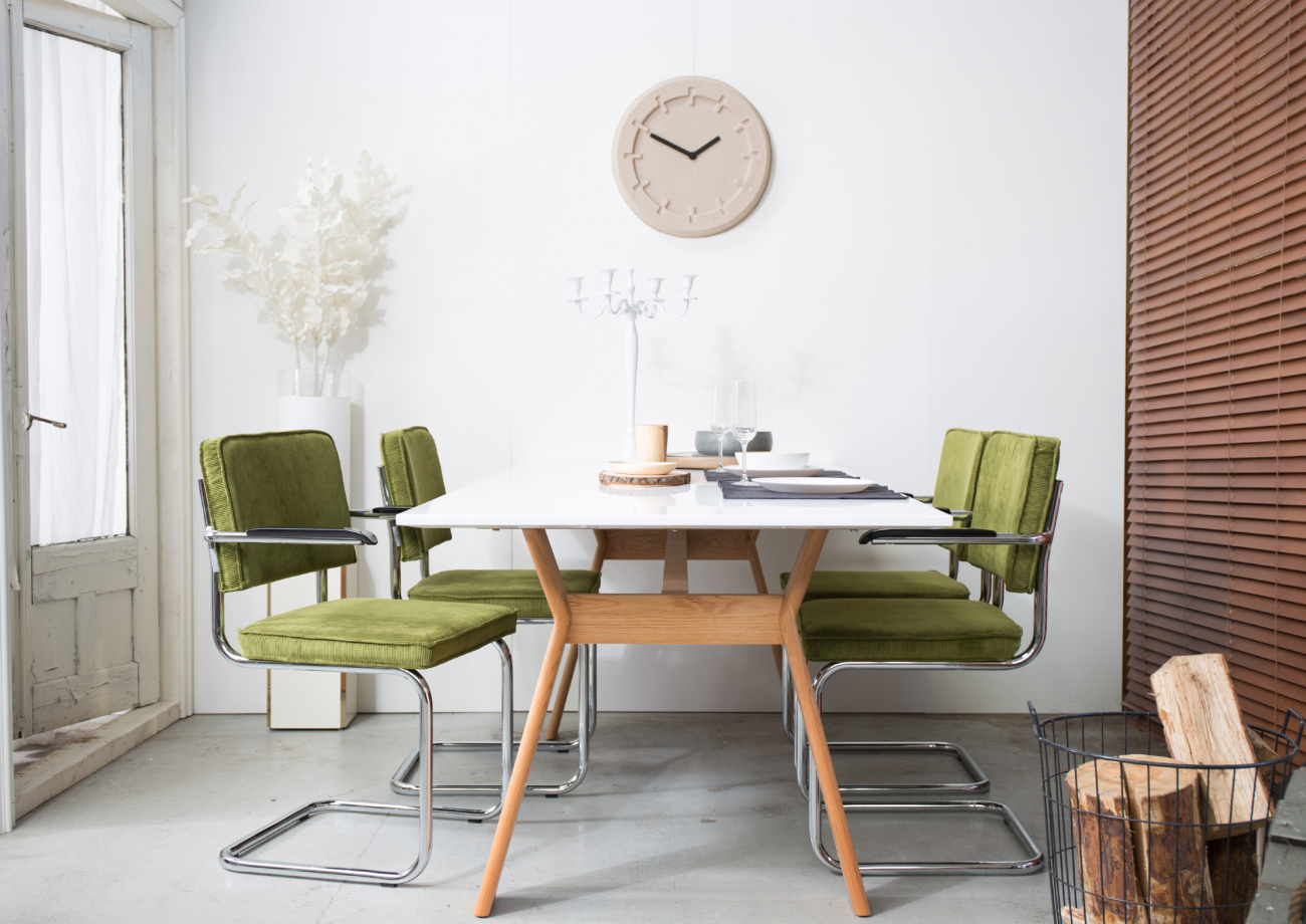 Silla 'Ridge Rib' - Naranja