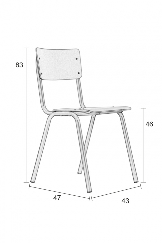 Silla Retro - Blanco