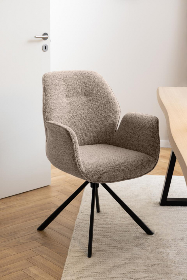 Silla 'Bjuv' - Beige oscuro