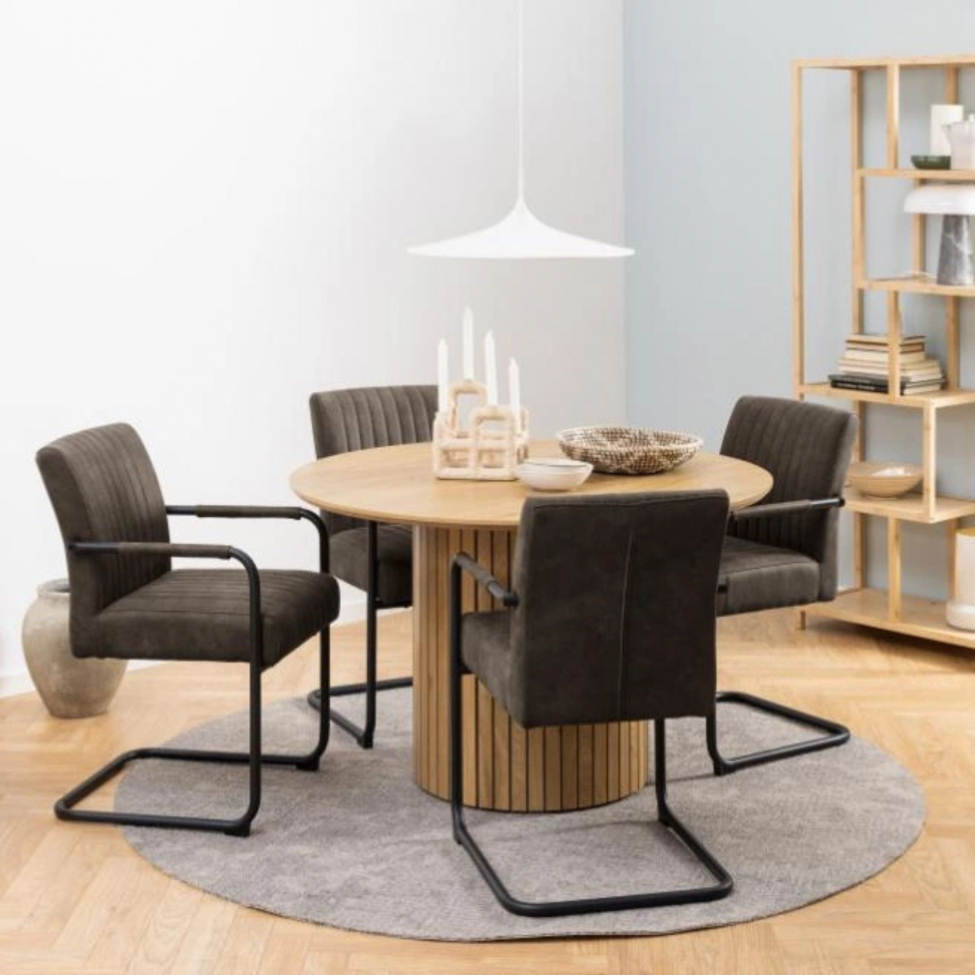 Silla 'Arbr&aring;' - Marr&oacute;n oscuro