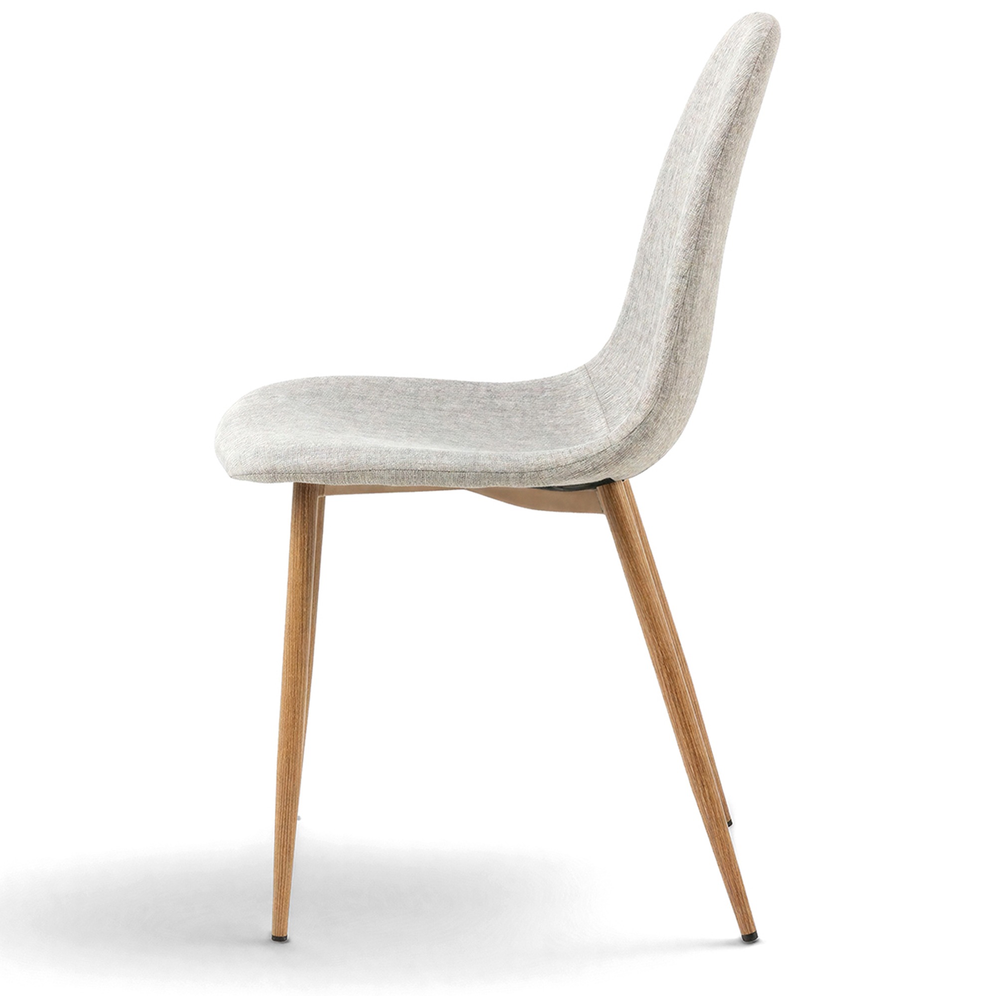 Silla 'Gal' - Gris/Natural