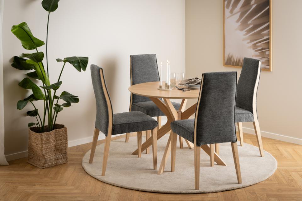 Mesa de comedor 'Kotor' Redonda 105cm- Natural