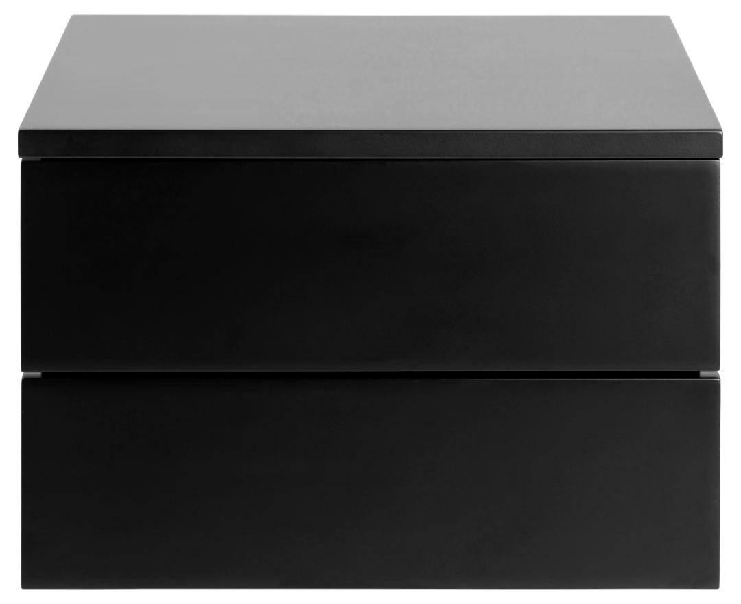 Mesita de noche 'Falun' - Negro