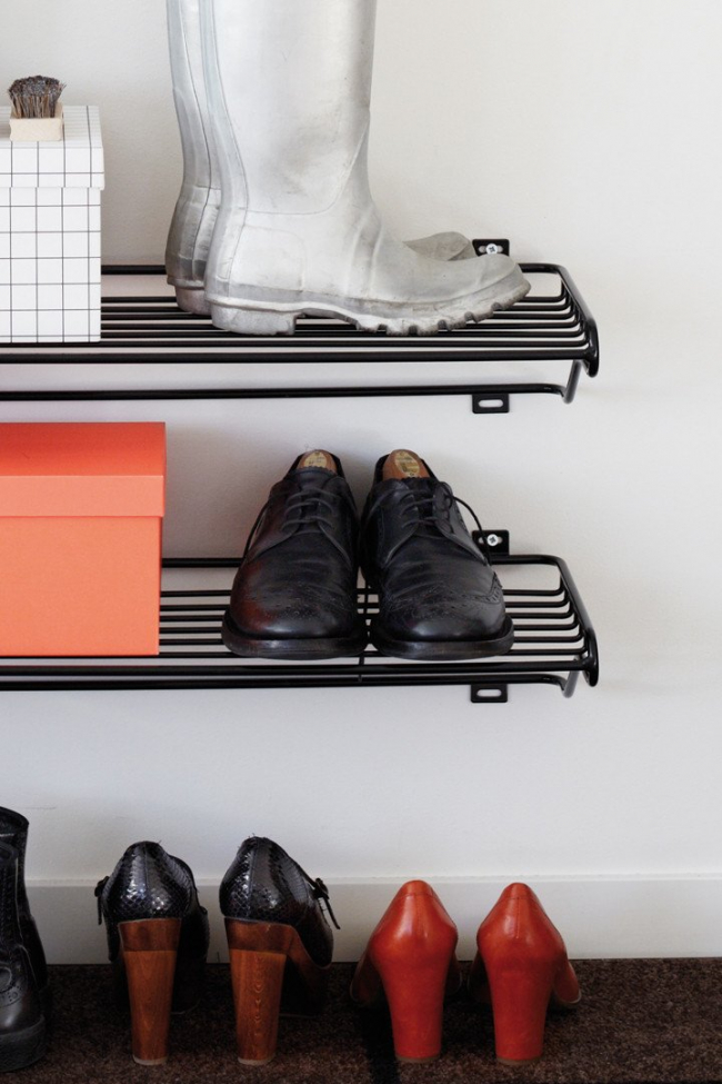 Estante para zapatos 'Gill' - Negro