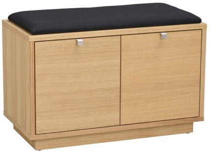 Banco 'Confetti' 70cm - Roble/Negro