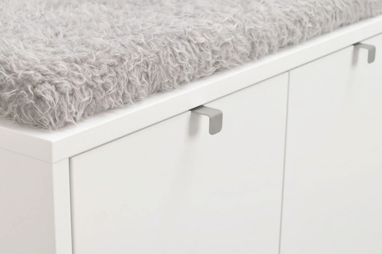 Banco 'Confetti' 106cm - Blanco