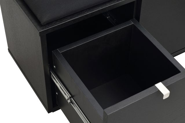 Banco 'Confetti' 106cm - Negro