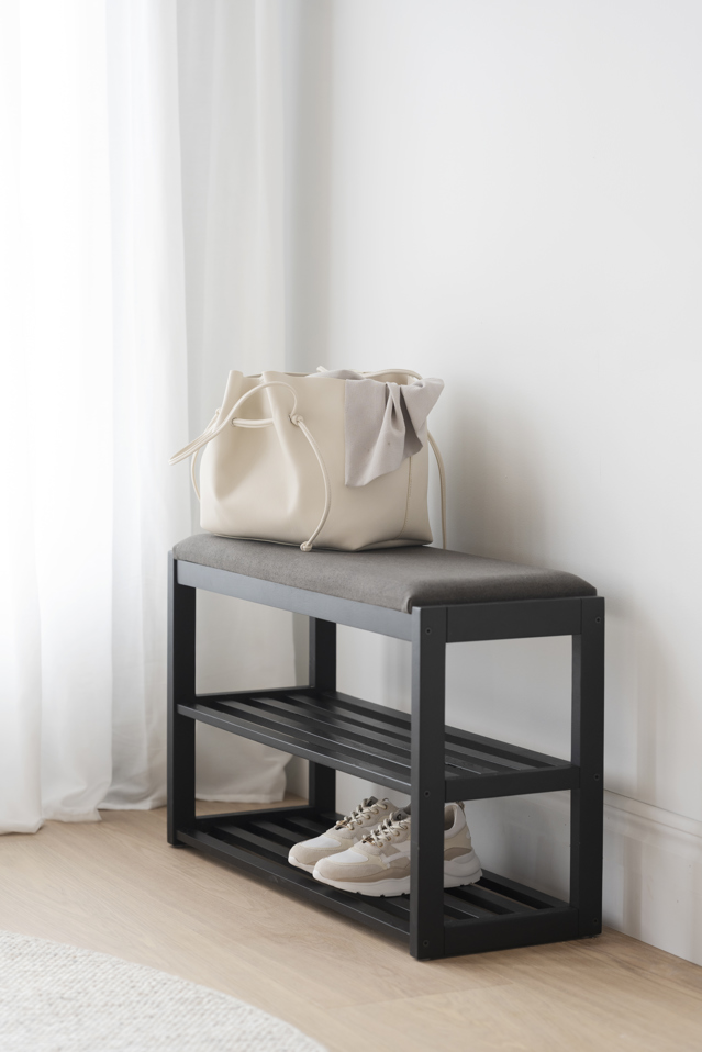 Zapatero 'Confetti' - Negro/Gris