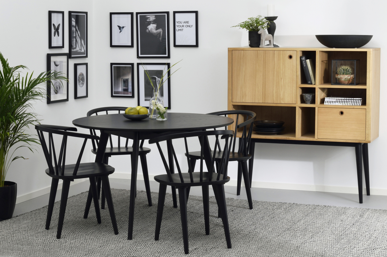 Silla 'Carmen' - Negra