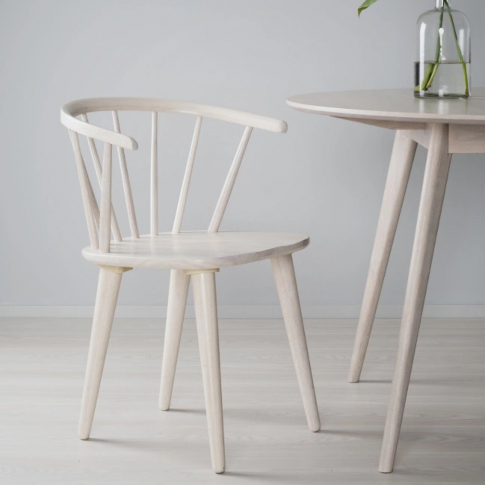 Silla 'Carmen' - Blanca pigmentada