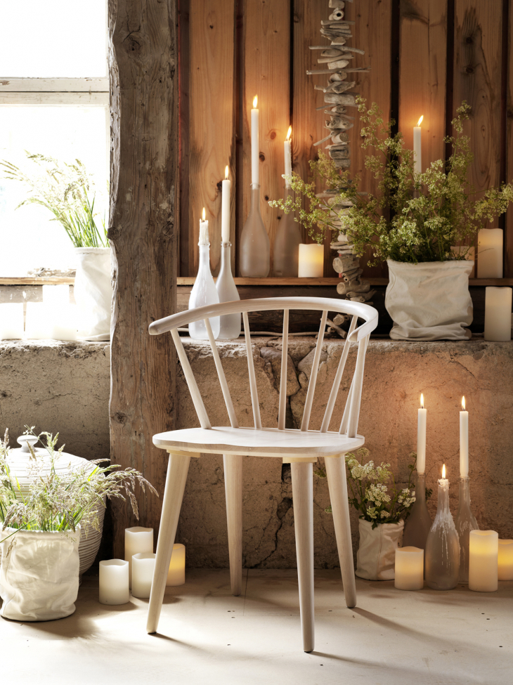 Silla 'Carmen' - Blanca pigmentada