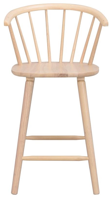 Taburete 'Carmen' - Natural/Blanco