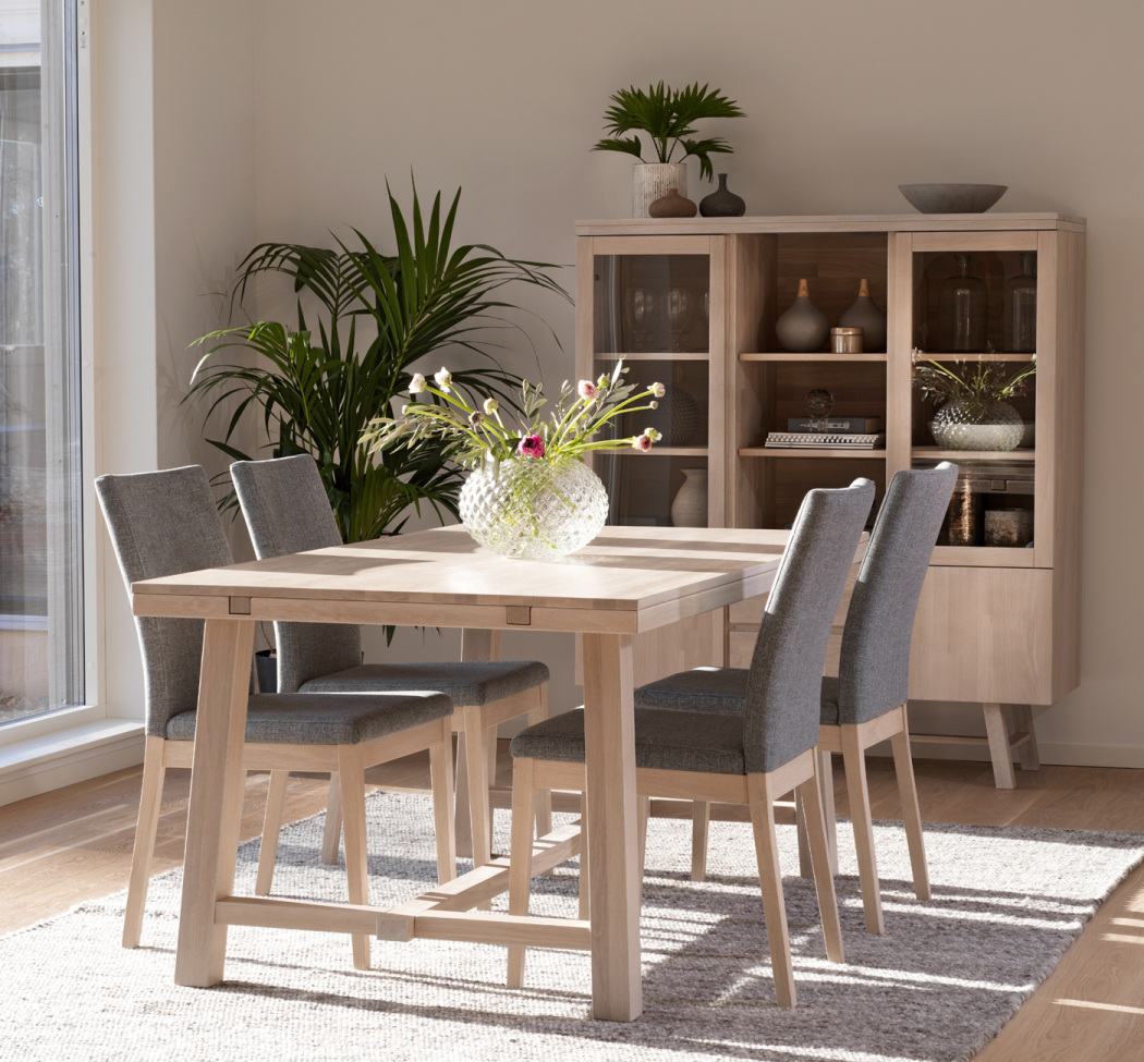 Mesa 'Brooklyn' 170x95cm - Roble blanqueado