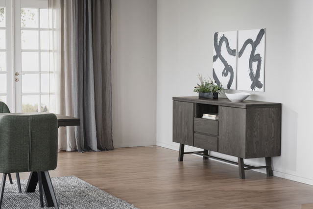 Aparador 'Brooklyn' 160x45cm - Marrón oscuro