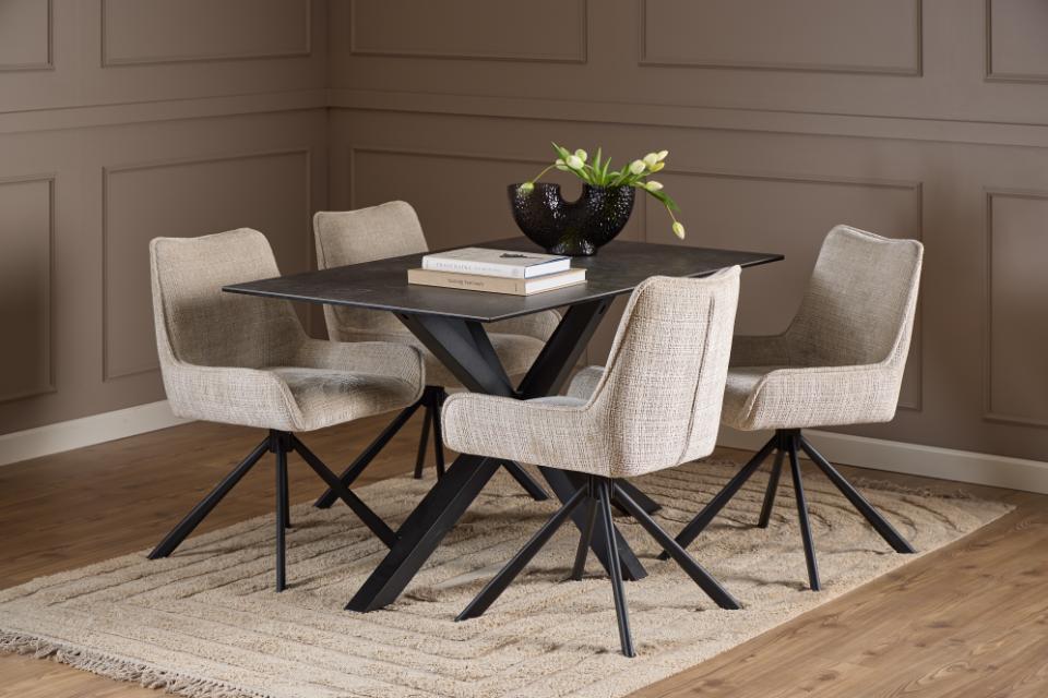 Silla 'Eddie' - Beige