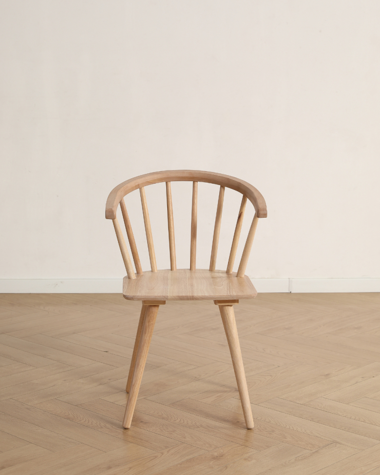 Silla 'Astrid'- Blanco pigmentado