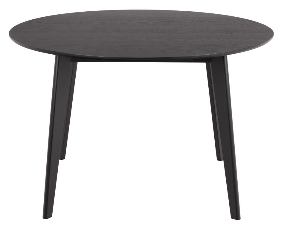 Mesa de comedor 'Roxby' Redonda 120x76cm - Negro