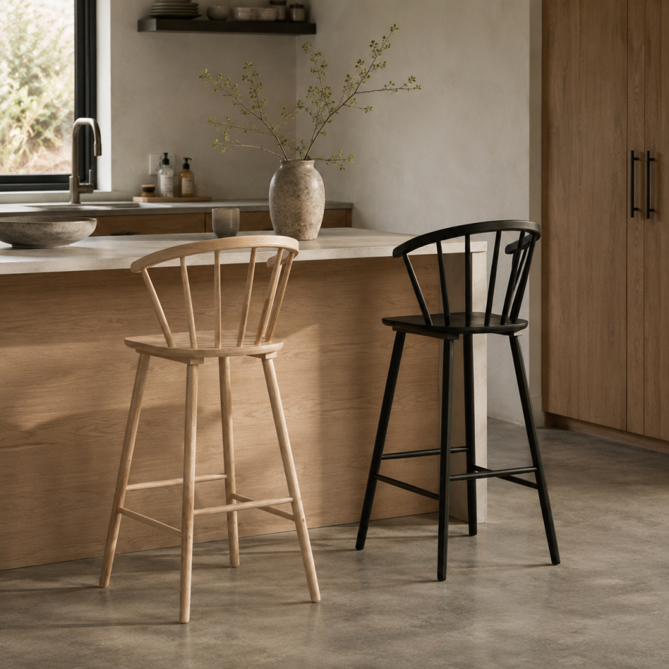 Taburete 'Astrid' - Negro