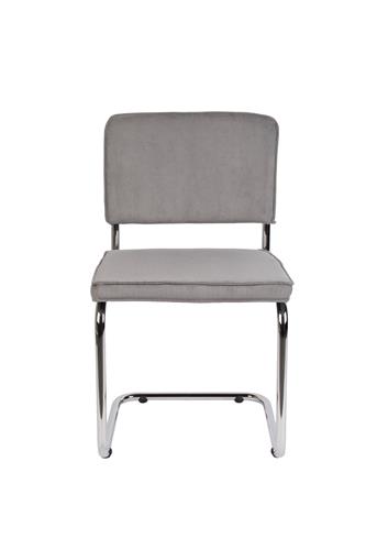 Silla 'Ridge Rib' - Gris Claro