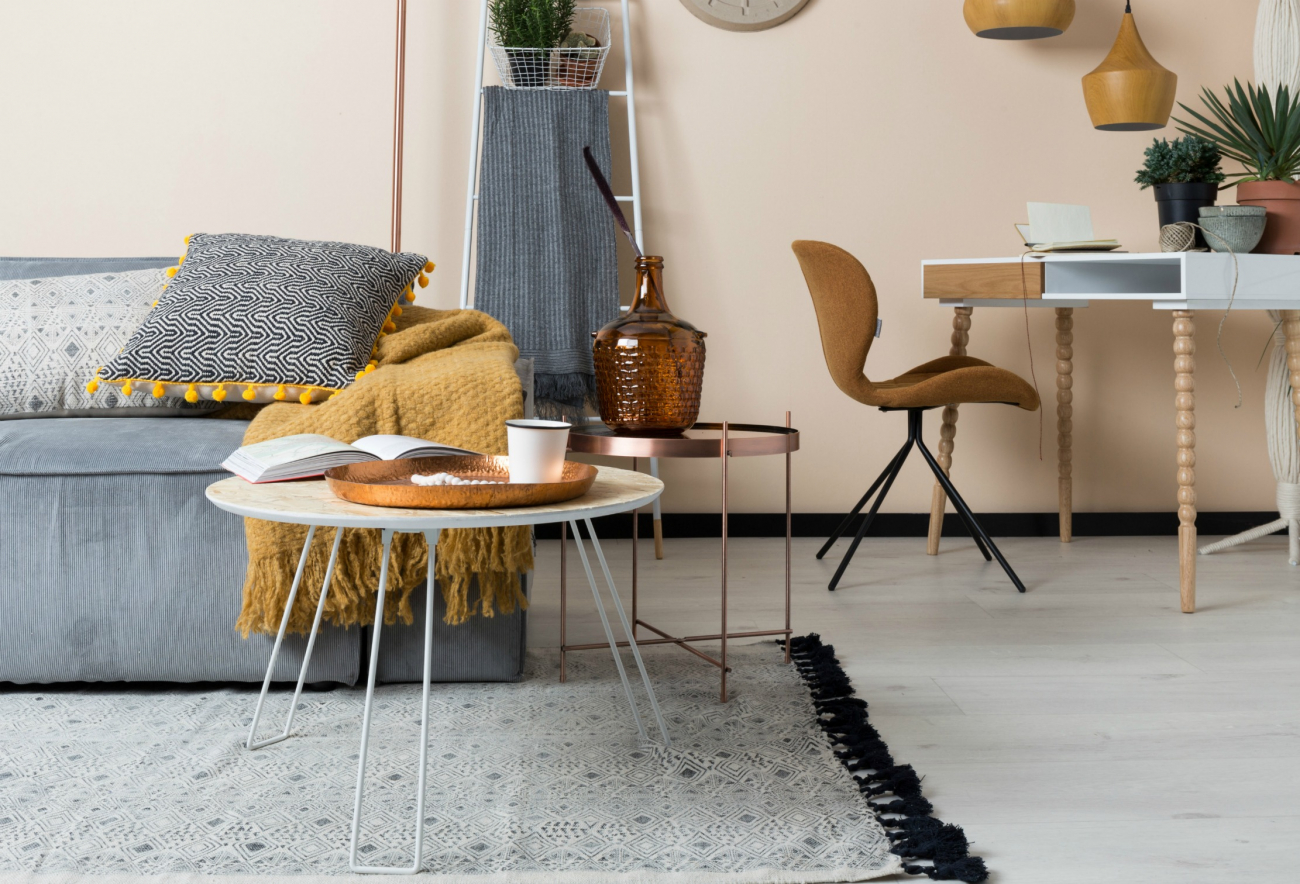 Silla 'Omg' - Terciopelo/Negro