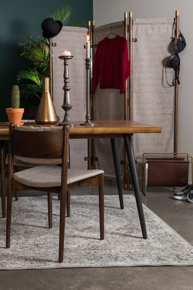 Silla 'Torrance' - Beige/Marrón