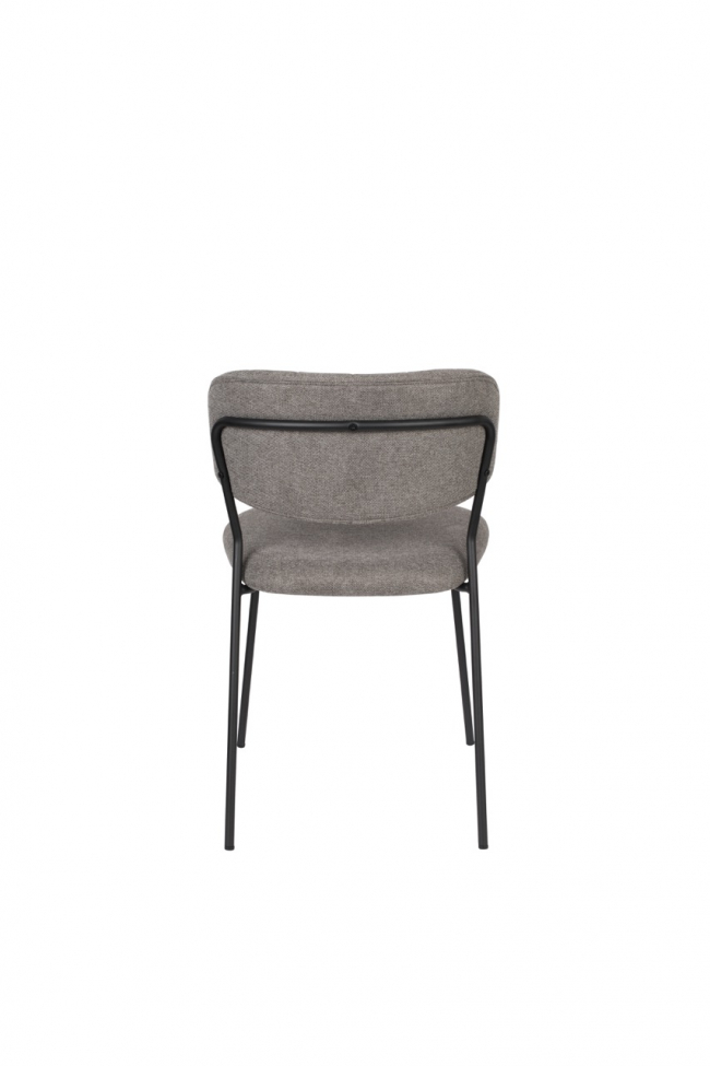 Silla 'Jolien' - Negro/Gris